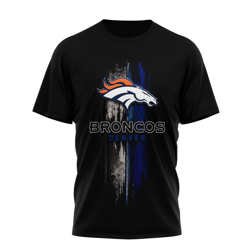 D.broncos | Premium  Police Tribute Team 3d Shirt Nf1