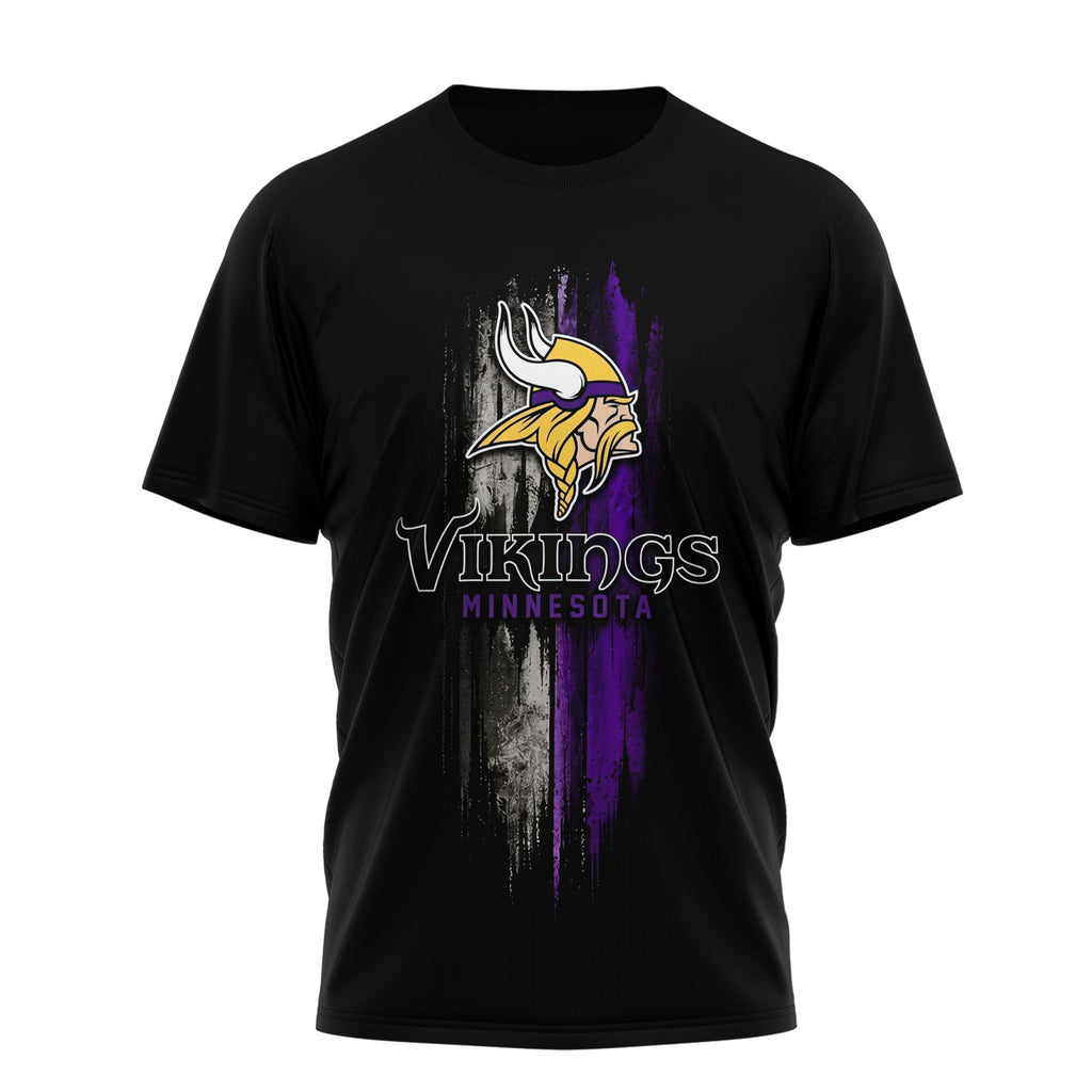 M.vikings | Premium  Police Tribute Team 3d Shirt Nf1