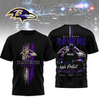 B.ravens | Premium  Police Tribute Team 3d Shirt Nf1