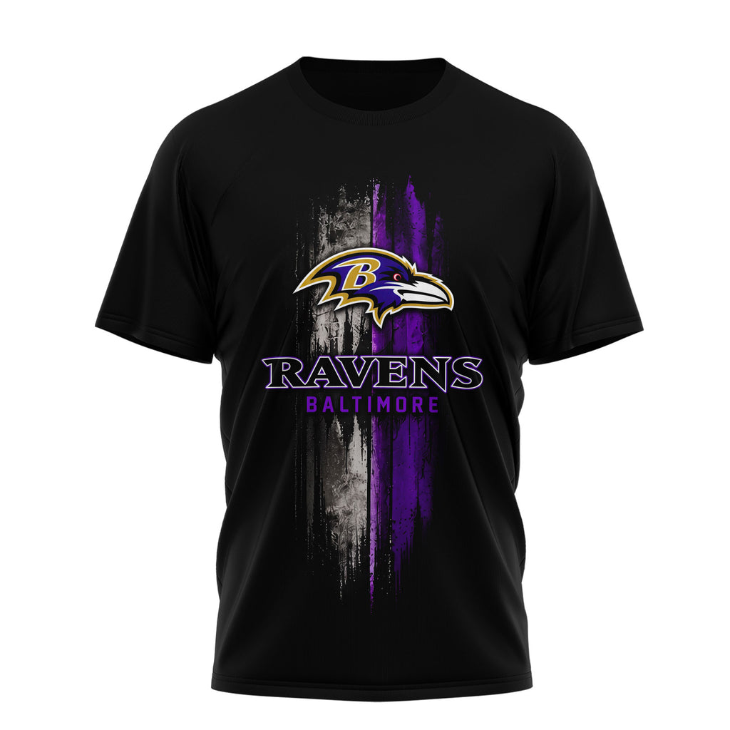 B.ravens | Premium  Police Tribute Team 3d Shirt Nf1
