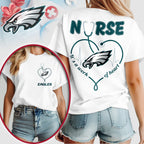 P.eagles | Premium  Nurse Heart Team 3d Shirt Nf1