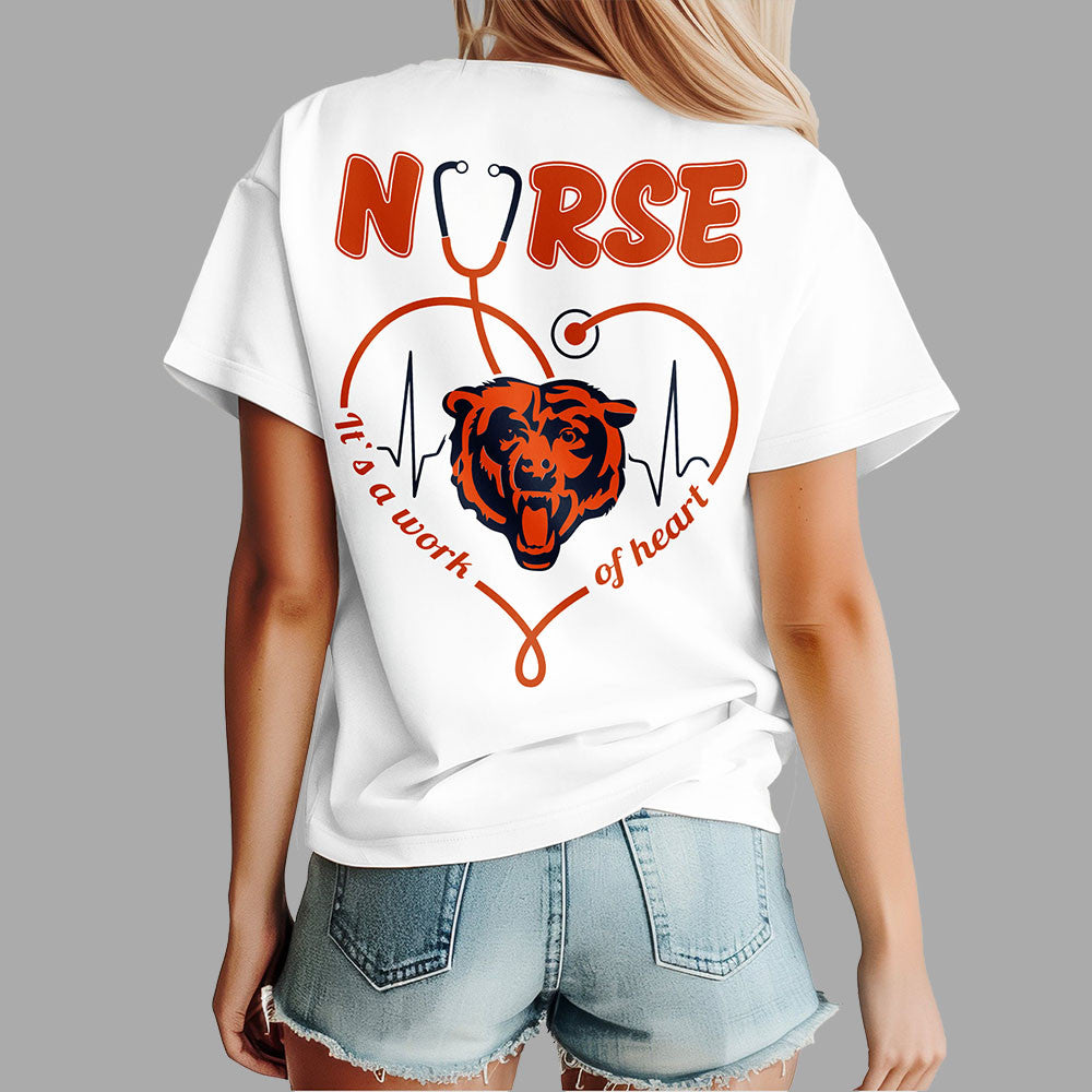 C.bears | Premium  Nurse Heart Team 3d Shirt Nf1