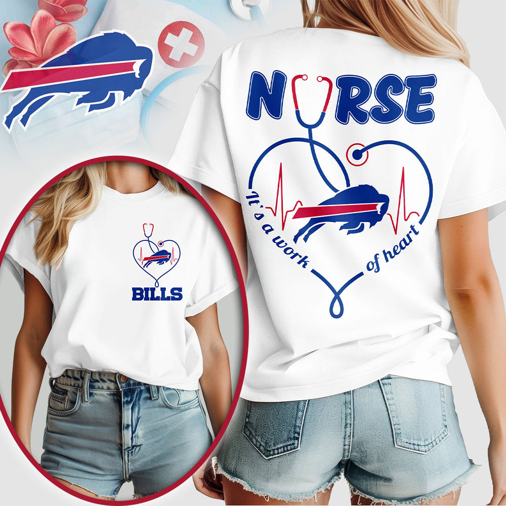 B.bills | Premium  Nurse Heart Team 3d Shirt Nf1