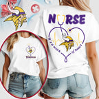 M.vikings | Premium  Nurse Heart Team 3d Shirt Nf1