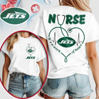 Ny.jets | Premium  Nurse Heart Team 3d Shirt Nf1