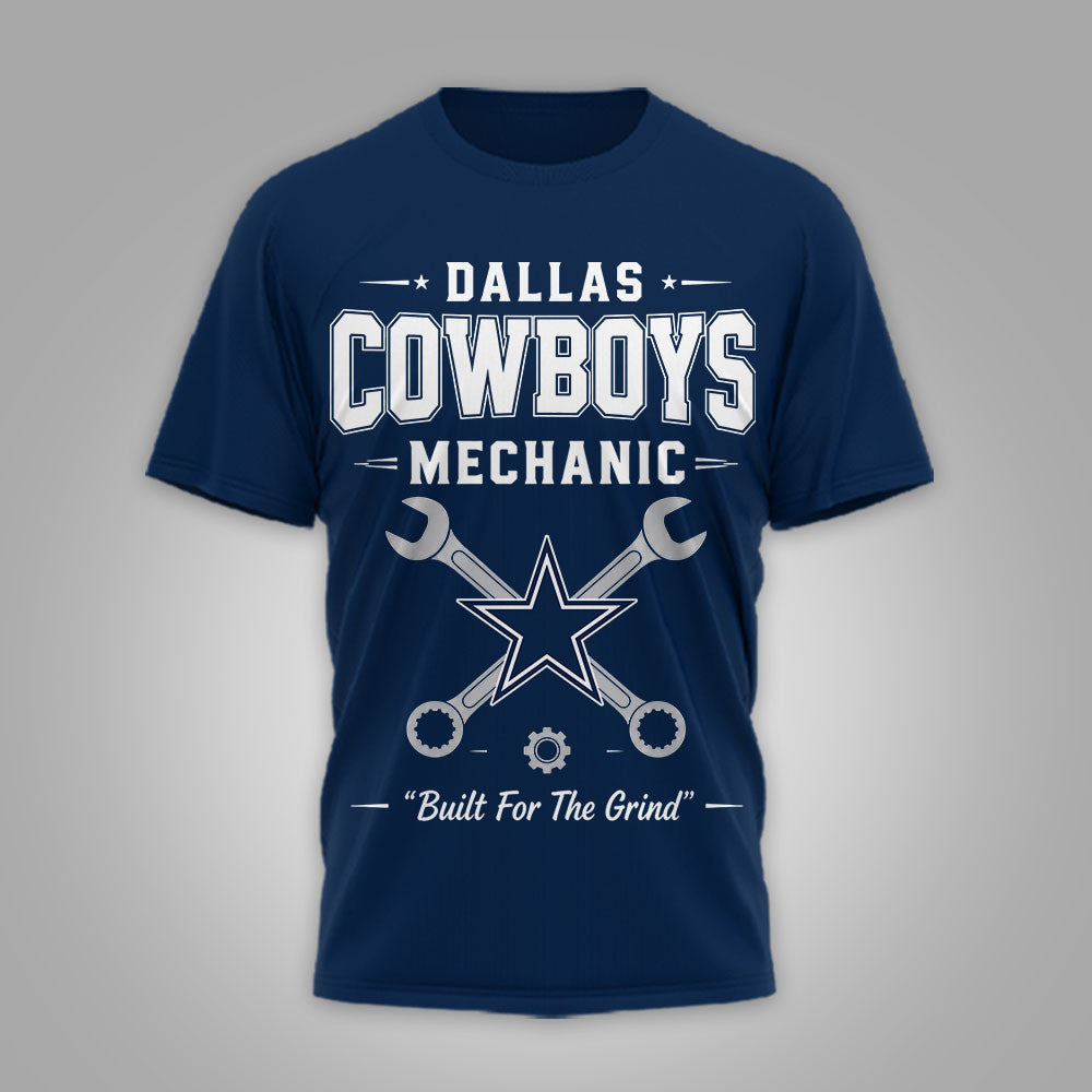 D.cowboys | Premium  Built For The Grind 3d Shirt Nf1