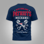 Ne.patriots | Premium  Built For The Grind 3d Shirt Nf1