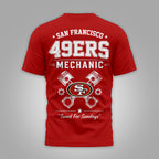 Sf.49ers | Premium  Built For The Grind 3d Shirt Nf1