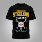 P.steelers | Premium  Built For The Grind 3d Shirt Nf1