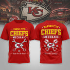 Kc.chiefs | Premium  Built For The Grind 3d Shirt Nf1