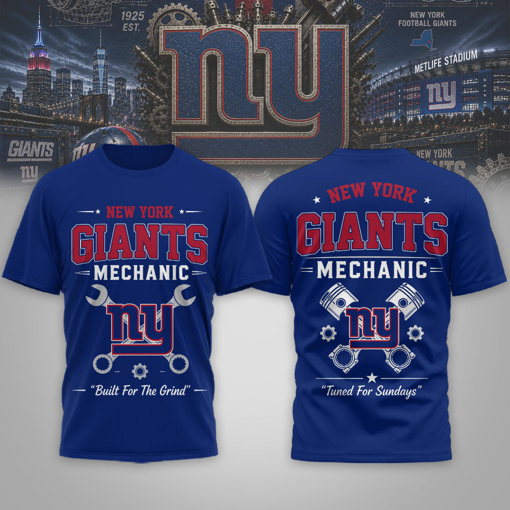 Ny.giants | Premium  Built For The Grind 3d Shirt Nf1