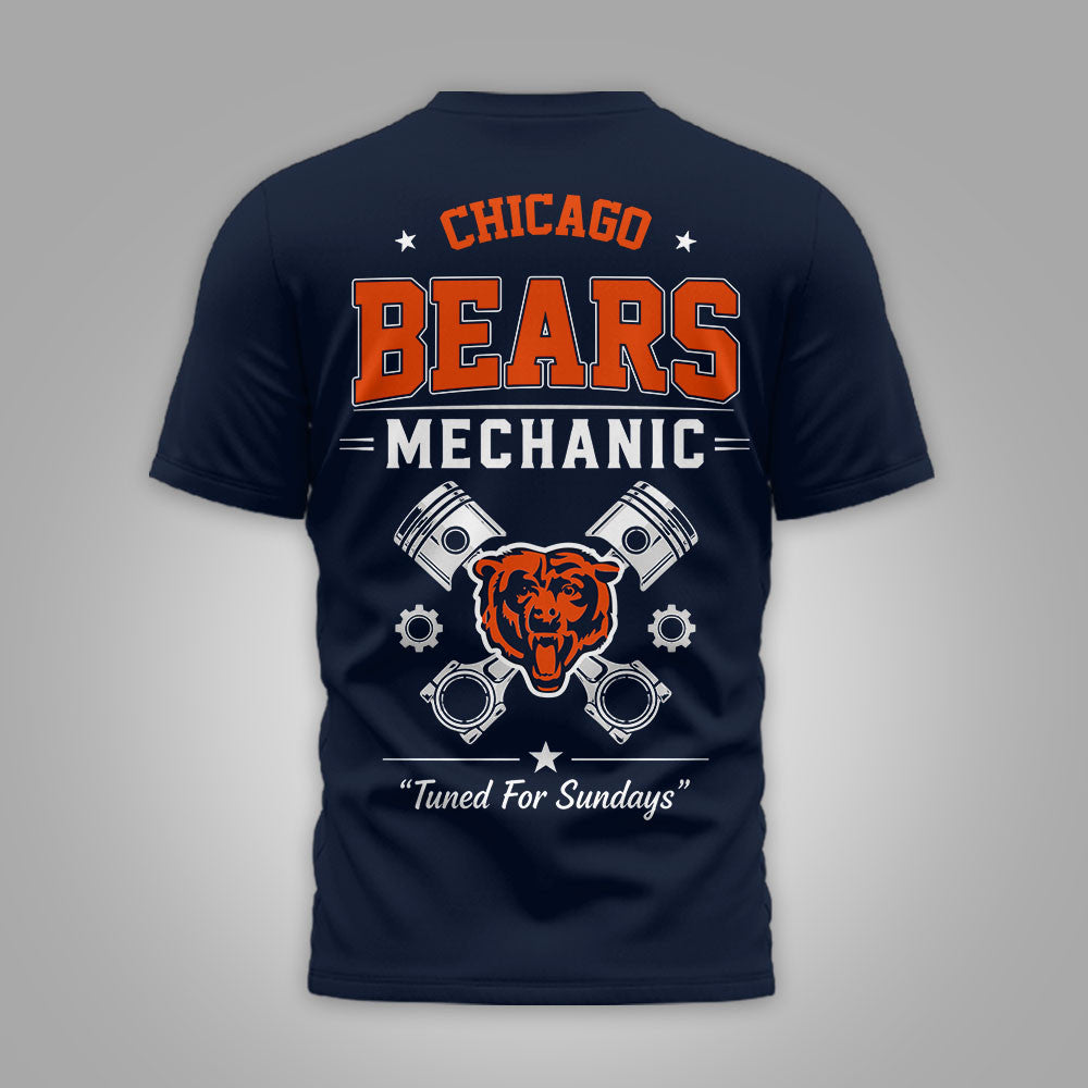 C.bears | Premium  Built For The Grind 3d Shirt Nf1