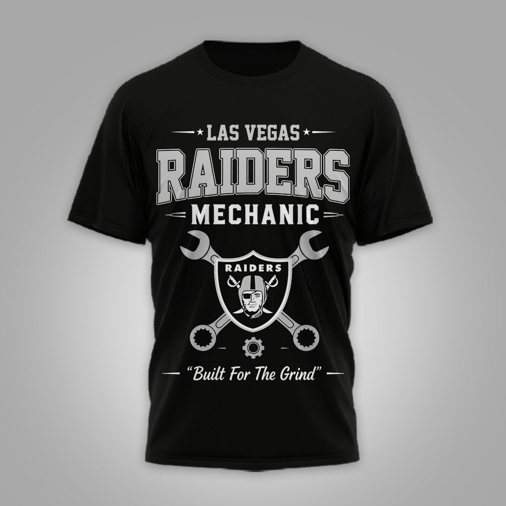 Lv.raiders | Premium  Built For The Grind 3d Shirt Nf1