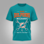 M.dolphins | Premium  Built For The Grind 3d Shirt Nf1