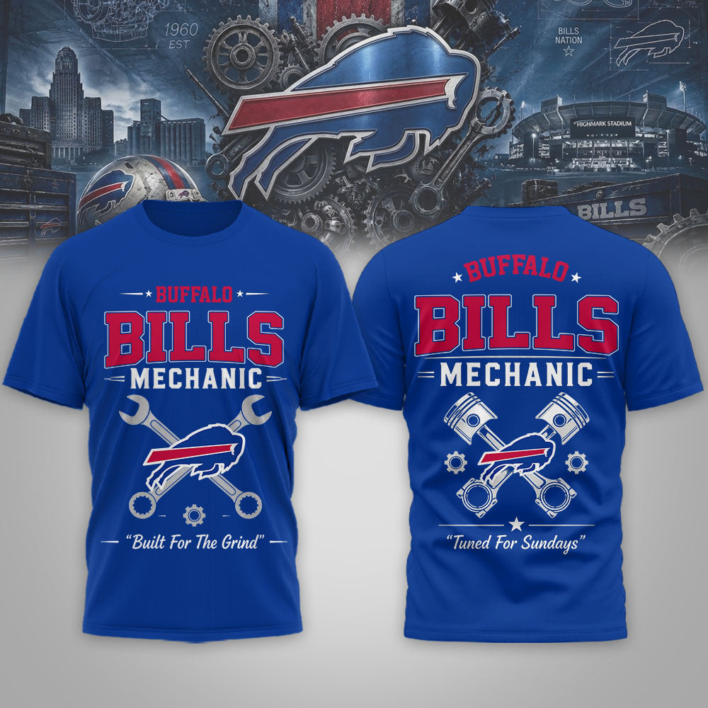 B.bills | Premium  Built For The Grind 3d Shirt Nf1