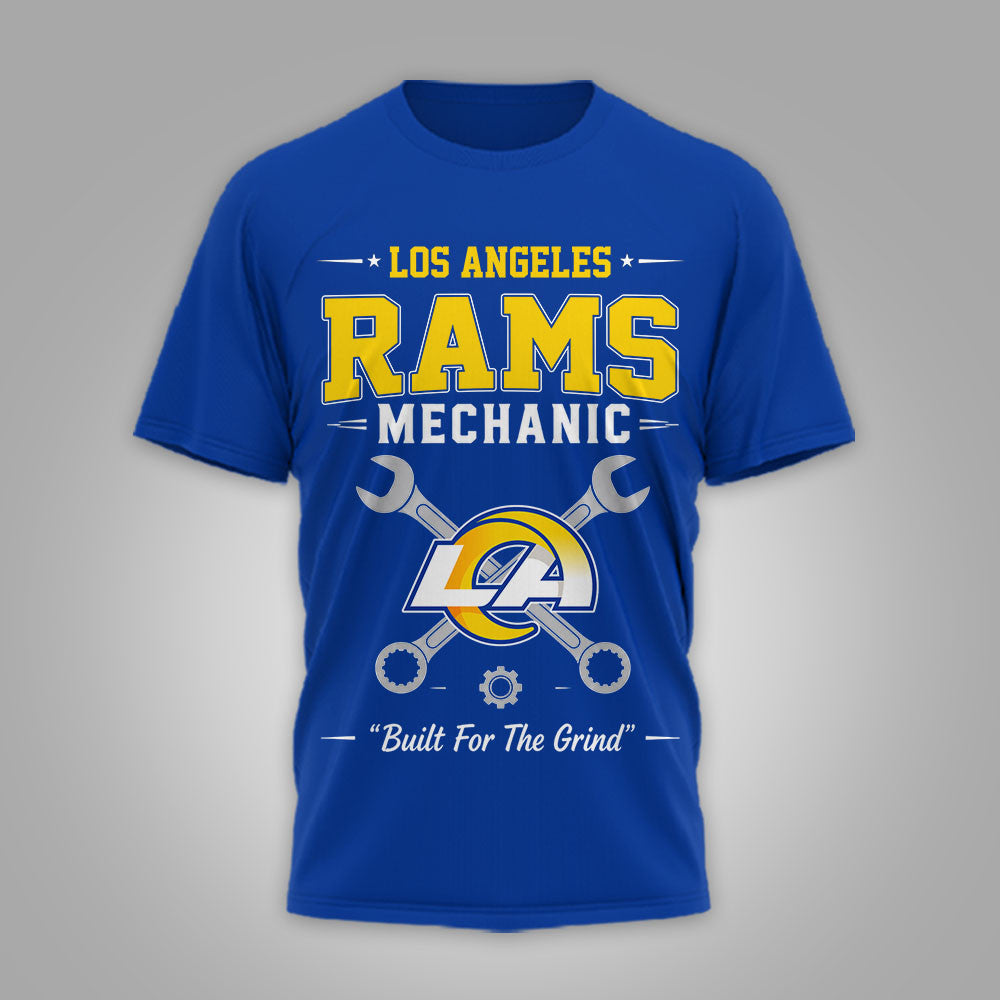 La.rams | Premium  Built For The Grind 3d Shirt Nf1