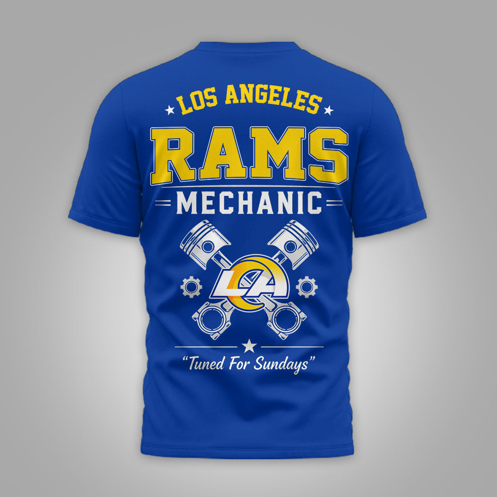 La.rams | Premium  Built For The Grind 3d Shirt Nf1