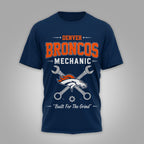 D.broncos | Premium  Built For The Grind 3d Shirt Nf1