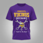M.vikings | Premium  Built For The Grind 3d Shirt Nf1