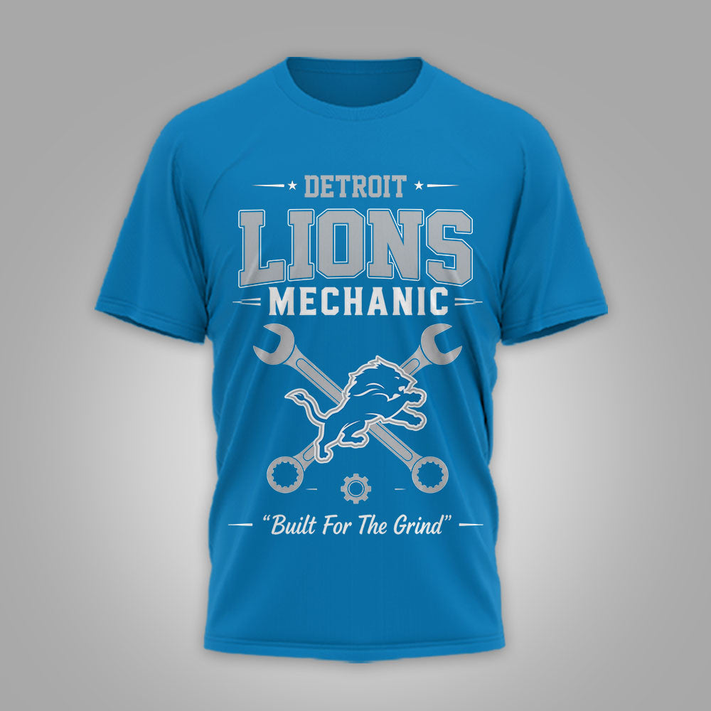 D.lions | Premium  Built For The Grind 3d Shirt Nf1