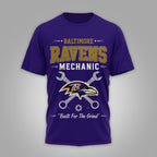 B.ravens | Premium  Built For The Grind 3d Shirt Nf1