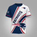 Ne.patriots | Premium  Team Wave Spirit 3d Shirt Nf1