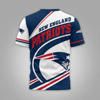 Ne.patriots | Premium  Team Wave Spirit 3d Shirt Nf1