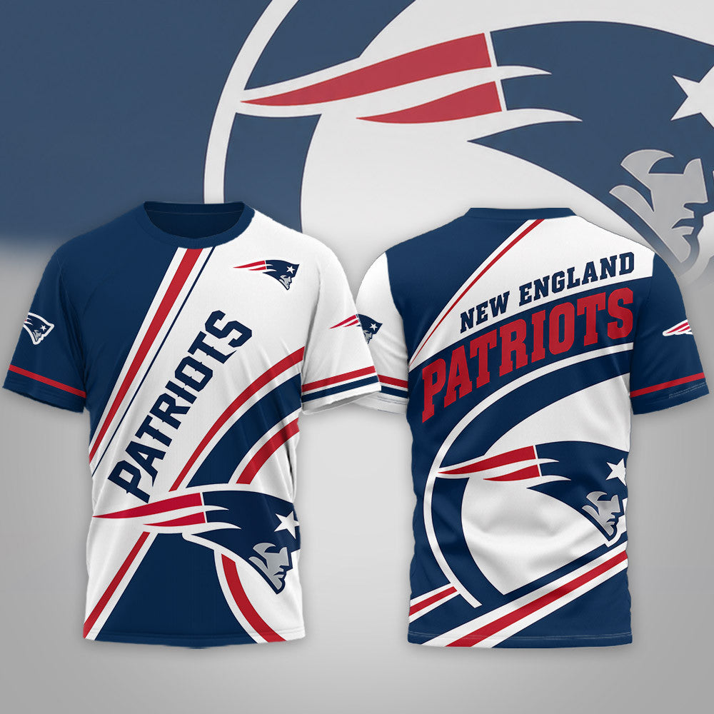 Ne.patriots | Premium  Team Wave Spirit 3d Shirt Nf1
