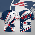 Ne.patriots | Premium  Team Wave Spirit 3d Shirt Nf1