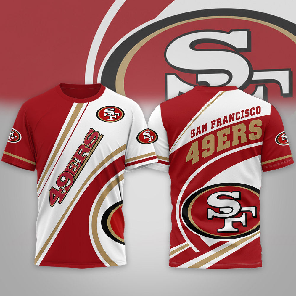 Sf.49ers | Premium  Team Wave Spirit 3d Shirt Nf1