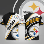 P.steelers | Premium  Team Wave Spirit 3d Shirt Nf1
