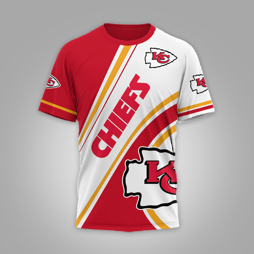 Kc.chiefs | Premium  Team Wave Spirit 3d Shirt Nf1