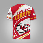 Kc.chiefs | Premium  Team Wave Spirit 3d Shirt Nf1