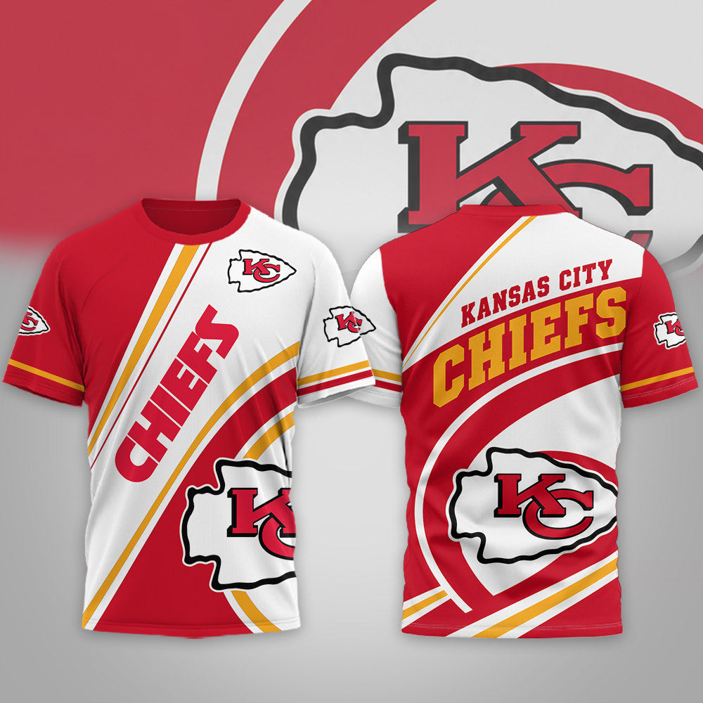 Kc.chiefs | Premium  Team Wave Spirit 3d Shirt Nf1