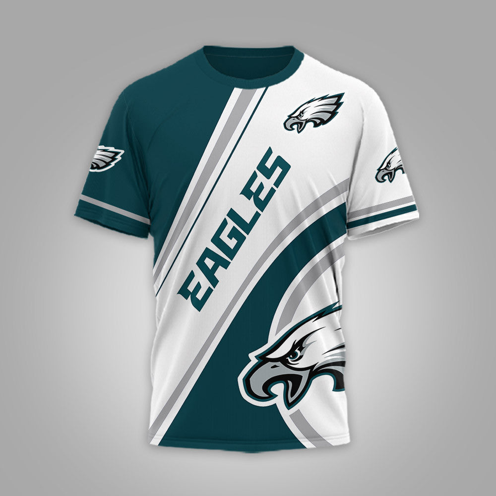 P.eagles | Premium  Team Wave Spirit 3d Shirt Nf1