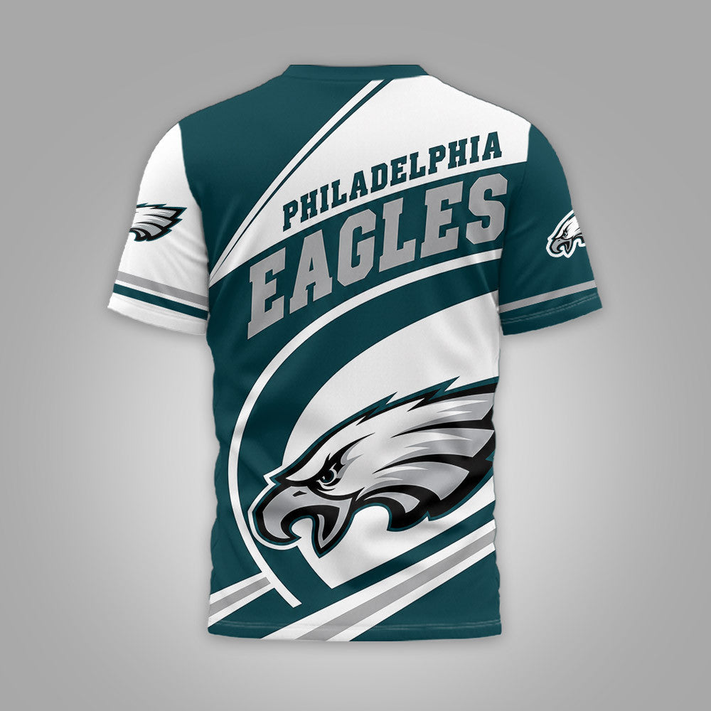 P.eagles | Premium  Team Wave Spirit 3d Shirt Nf1