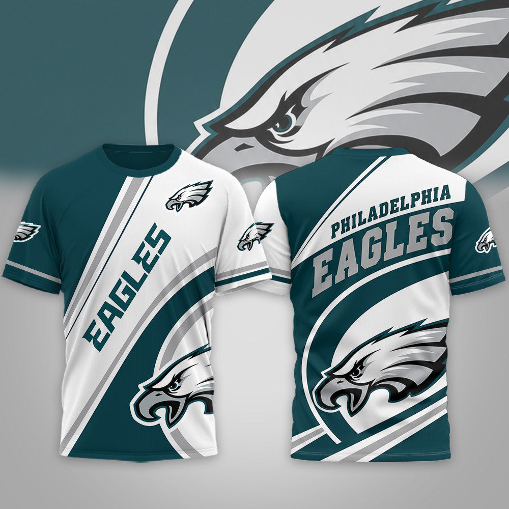 P.eagles | Premium  Team Wave Spirit 3d Shirt Nf1
