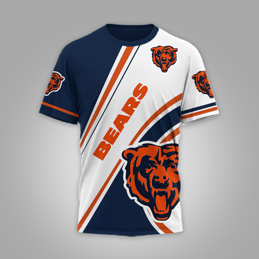 C.bears | Premium  Team Wave Spirit 3d Shirt Nf1