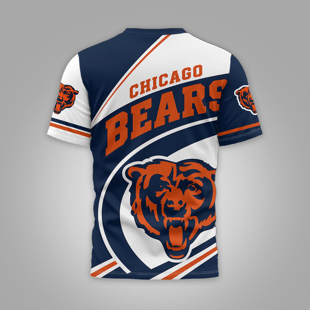 C.bears | Premium  Team Wave Spirit 3d Shirt Nf1