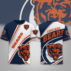 C.bears | Premium  Team Wave Spirit 3d Shirt Nf1