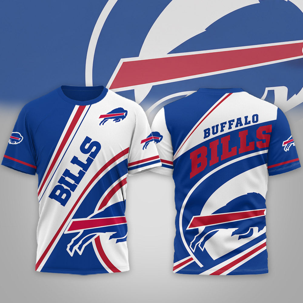 B.bills | Premium  Team Wave Spirit 3d Shirt Nf1