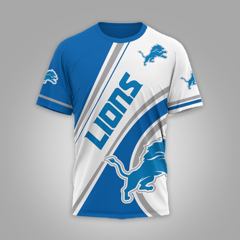 D.lions | Premium  Team Wave Spirit 3d Shirt Nf1