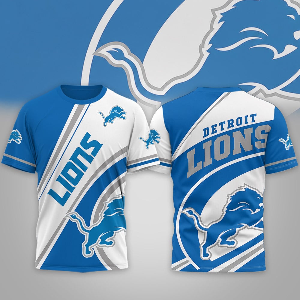 D.lions | Premium  Team Wave Spirit 3d Shirt Nf1