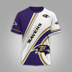 B.ravens | Premium  Team Wave Spirit 3d Shirt Nf1