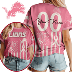 D.lions | Premium  Butterfly Ribbon Custom 3d Shirt Nf1