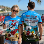 Tb.buccaneers | Premium  Respect Nature Theme Summer Beach Shirt For Supporters Loving Sea Nf1