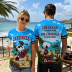 A.cardinals | Premium  Respect Nature Theme Summer Beach Shirt For Supporters Loving Sea Nf1