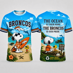 D.broncos | Premium  Respect Nature Theme Summer Beach Shirt For Supporters Loving Sea Nf1