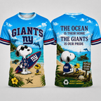 Ny.giants | Premium  Respect Nature Theme Summer Beach Shirt For Supporters Loving Sea Nf1