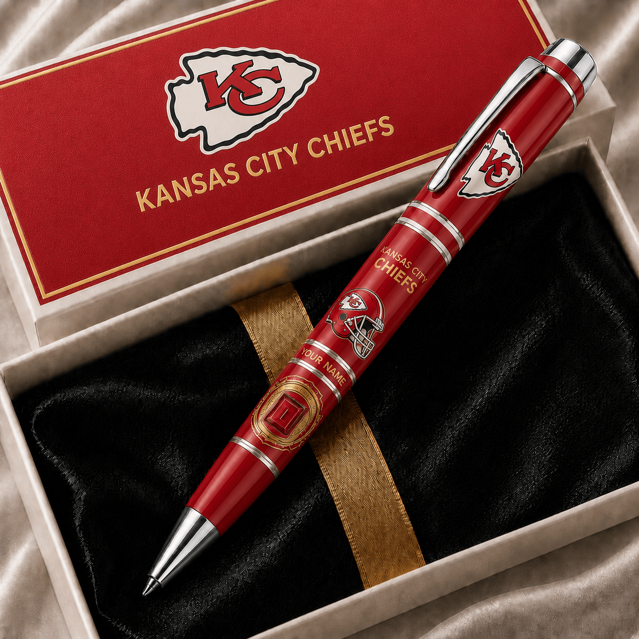 Kc.chiefs Premium  Ballpoint Pen Custom Name Gifts For Fan - Limited Edition Nf1
